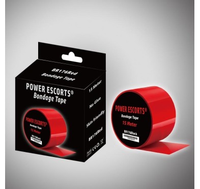 Bondage Tape 15 meter red